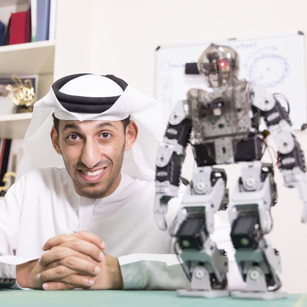 Mobile robotics expert Mohammad Al-Shamsi