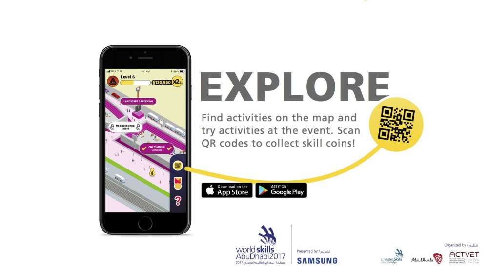 Explore - find activities on the map and try activities at the event. 