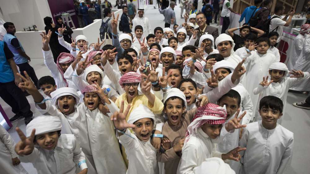Children attend WorldSkills Abu Dhabi 2017